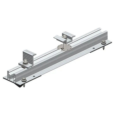 좋은 가격 41mm 실버 알루미늄 태양열 레일 3000mm 태양광 PV 장착 레일 온라인으로