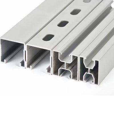 좋은 가격 열 저항 태양 설치 레일 41mmX41mm 태양 알루미늄 레일 온라인으로