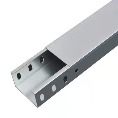 좋은 가격 20.0mm 밀폐 케이블 트레이 가연 50mm 케이블 트레이 100kg 부하 온라인으로